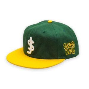 ✨NEW✨ Shake Junt - Snapback Cap (Green/Yellow) / SJ Logo Snapback Cap